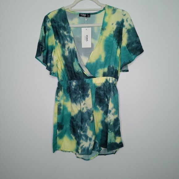 Yoins tie dye romper size medium - Picture 1 of 6